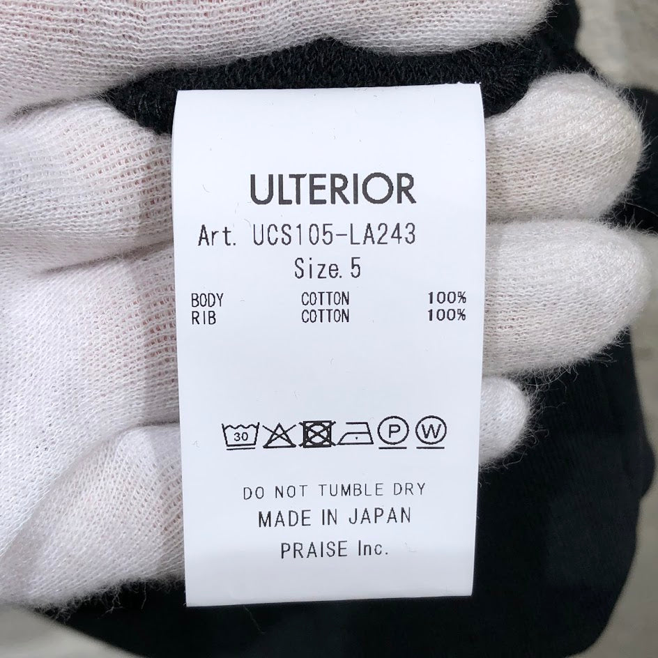 半袖Tシャツ ULTERIOR Soft Dry Short Loop Terry Tee 5