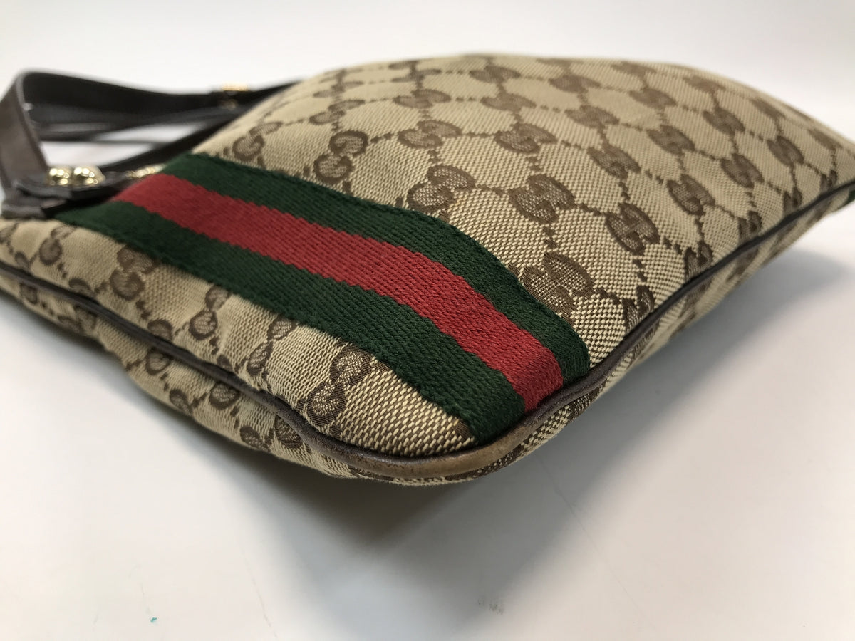 GUCCI シェリーライン GGキャンバス ショルダーバッグ