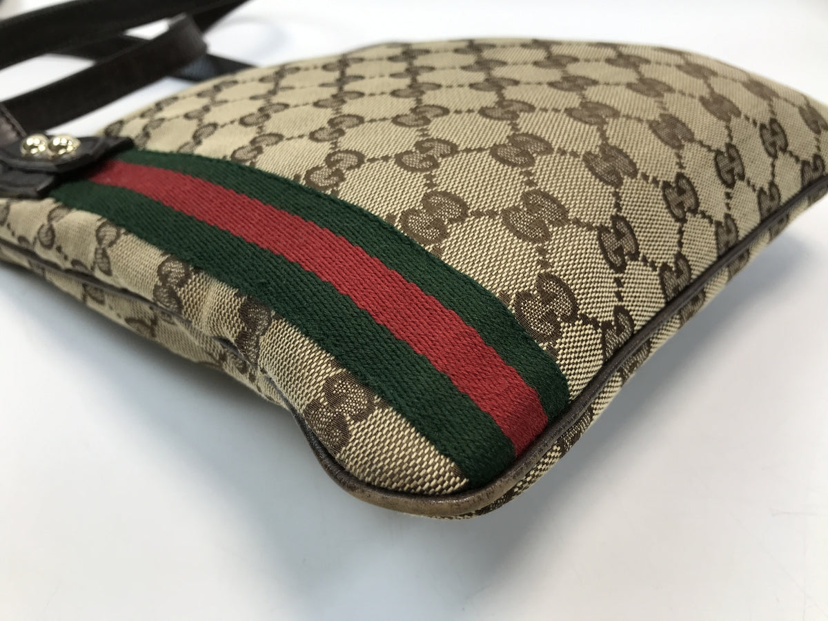 GUCCI シェリーライン GGキャンバス ショルダーバッグ