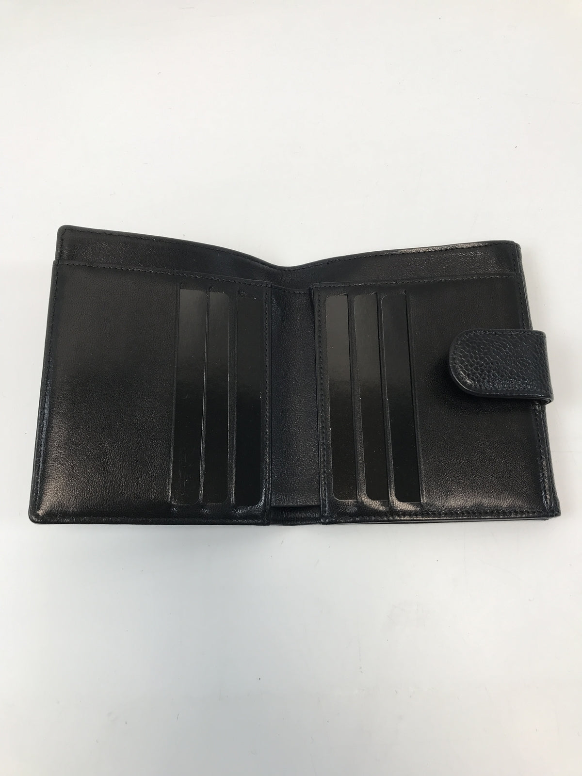 CHANEL キャビアスキン ヴィンテージココマーク Wホック 財布