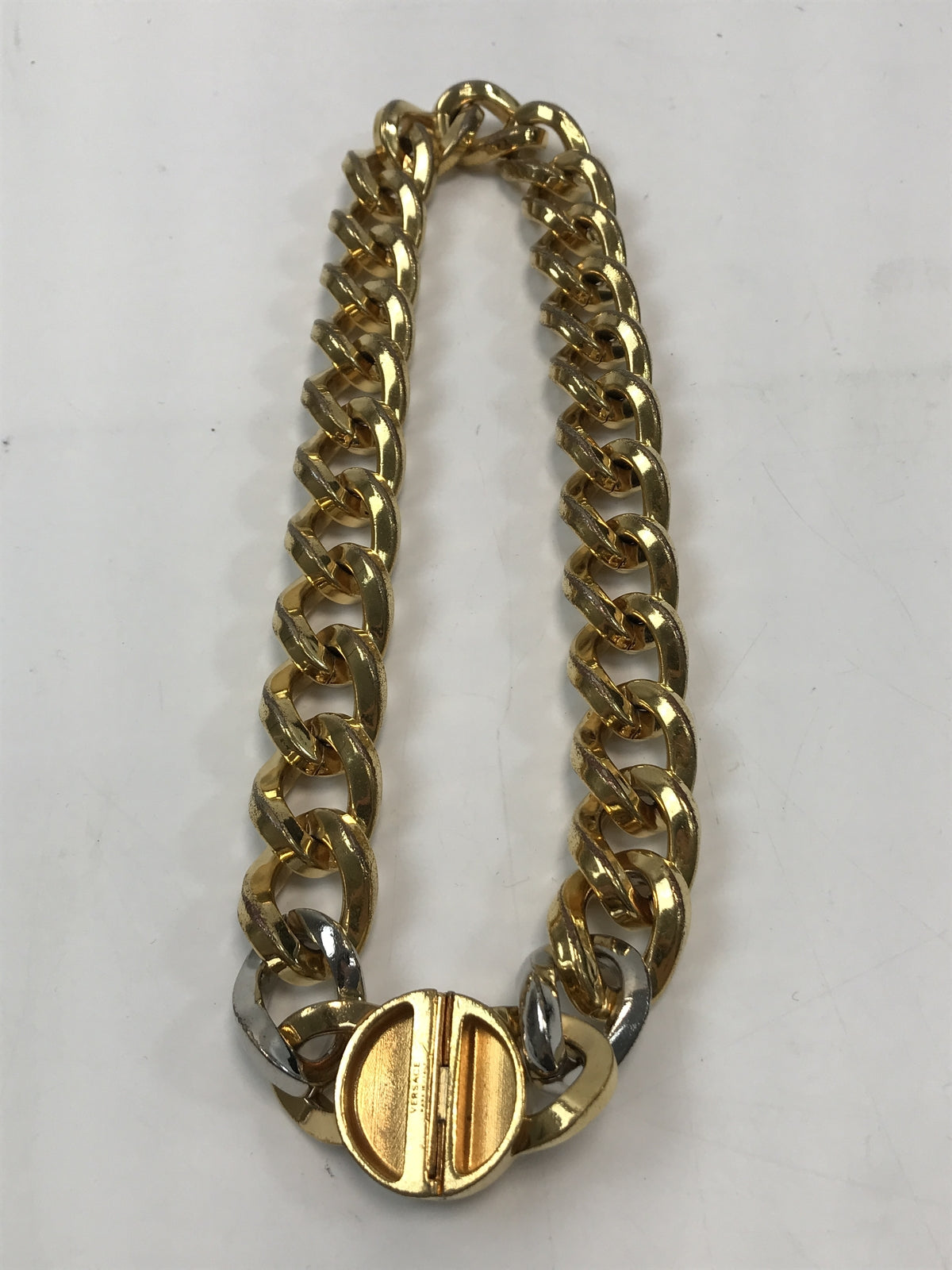 VERSACE チェーン ネックレス コンビ GP