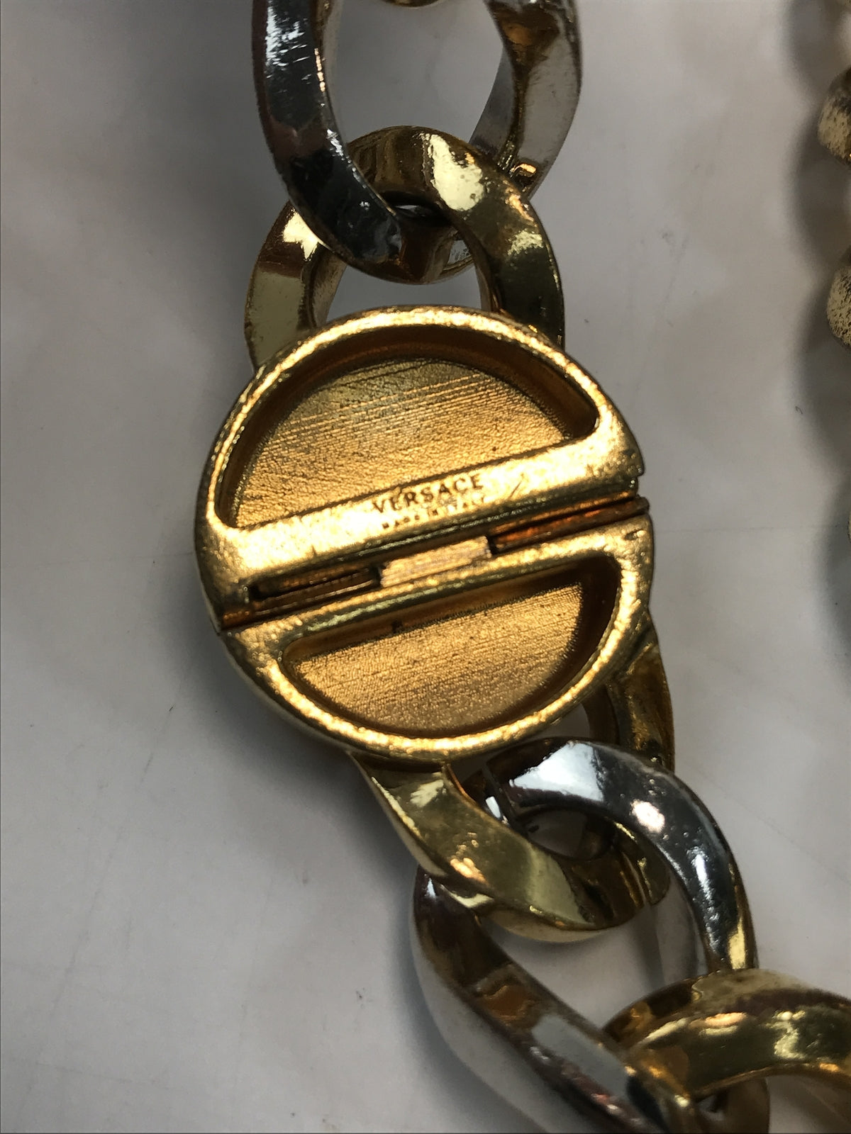 VERSACE チェーン ネックレス コンビ GP