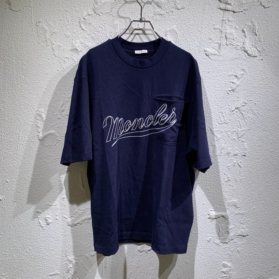 半袖Tシャツ ステッチロゴ Tシャツ M