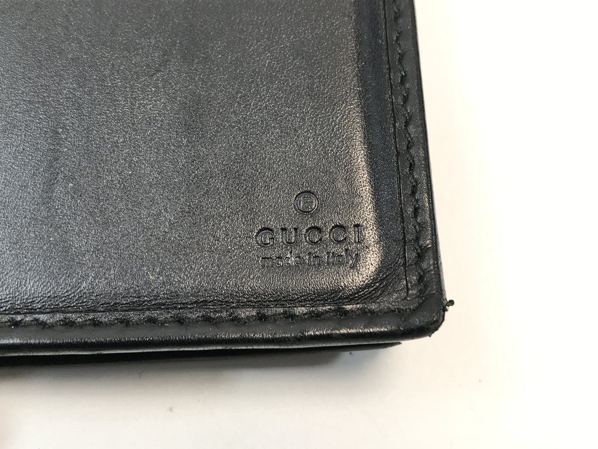 GUCCI インプリメ ラウンドファスナー 黒 305028 305028