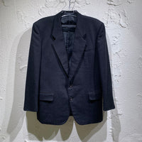 テーラードジャケット HOMME 80s デカオム 本人期 テーラードジャケット M ブラック