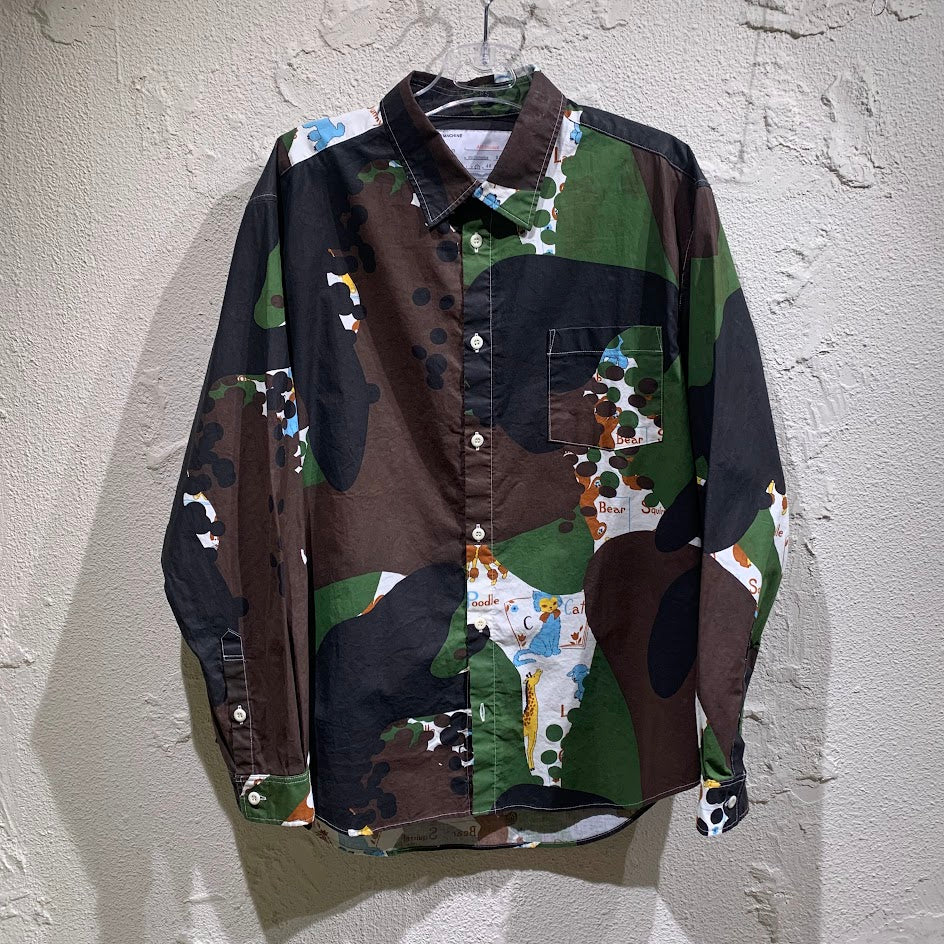 長袖シャツ A MACHINE 25SS 10x Camouflage Shirts 3