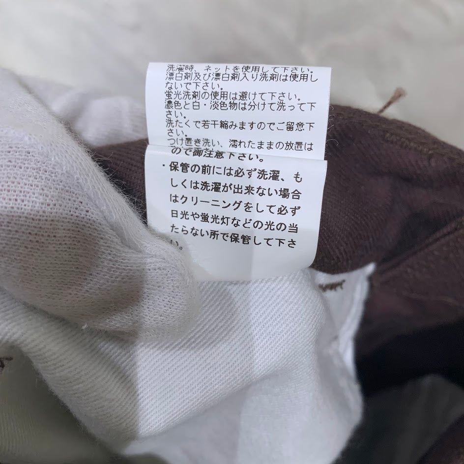 パンツ スビンコットンポリエステルツイル 5Pパンツ