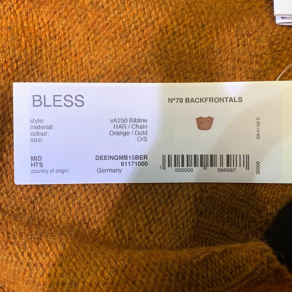 その他トップス BLESS N°78 BACKFRONTALS フリー ブラウン