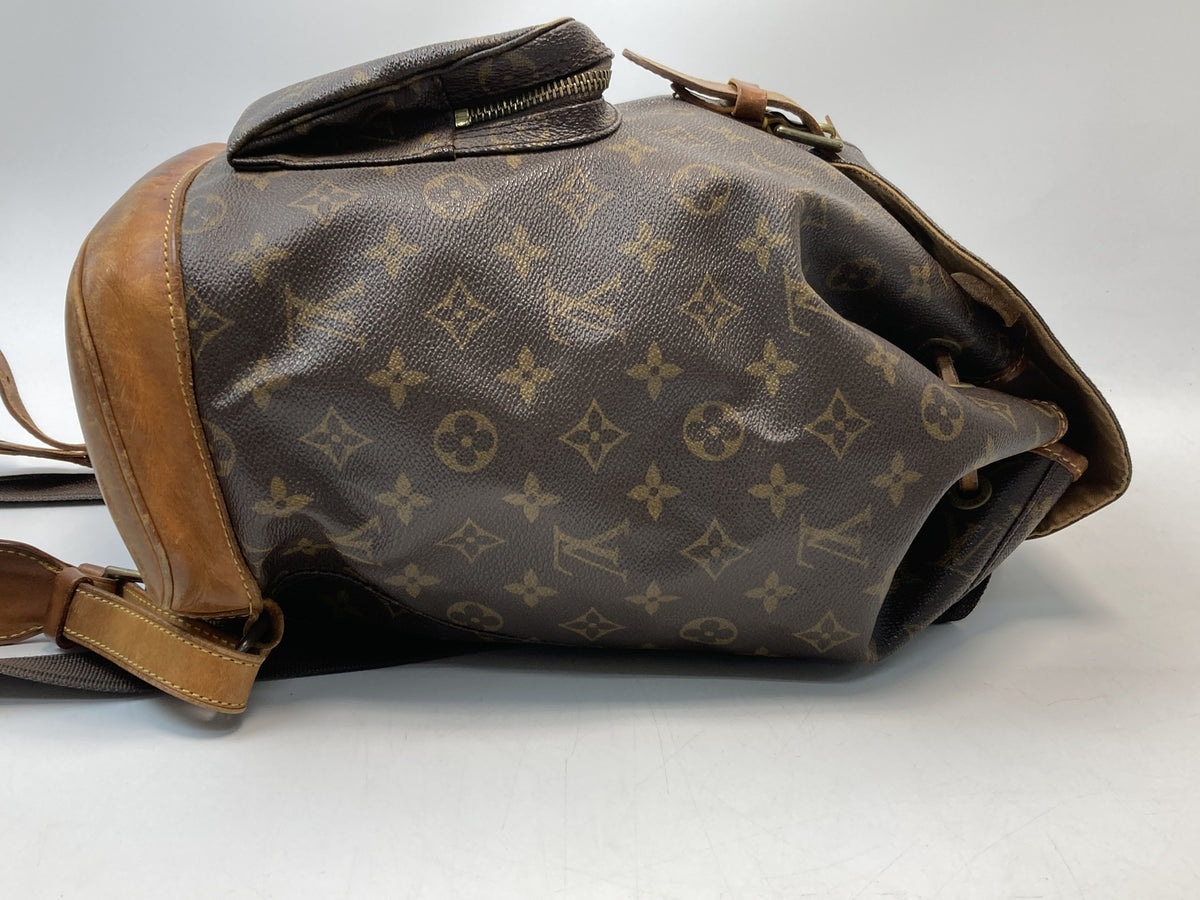 LOUIS VUITTON ルイヴィトン LV モノグラム モンスリGM リュック バックパック M51135