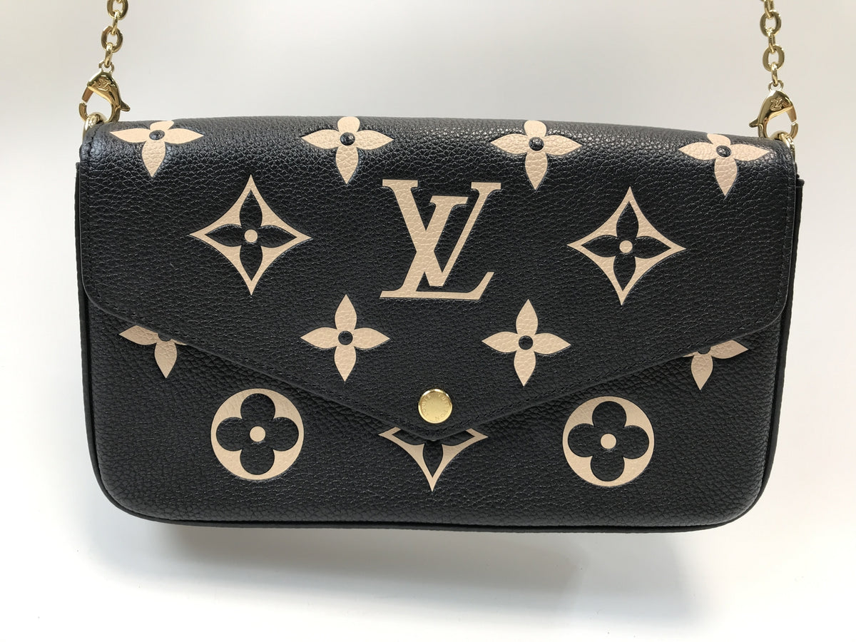 LOUIS VUITTON ルイヴィトン LV M82479 ポシェットフェリシー モノグラムアンプラント ミニショルダーバッグ チェーンウォレット M82479