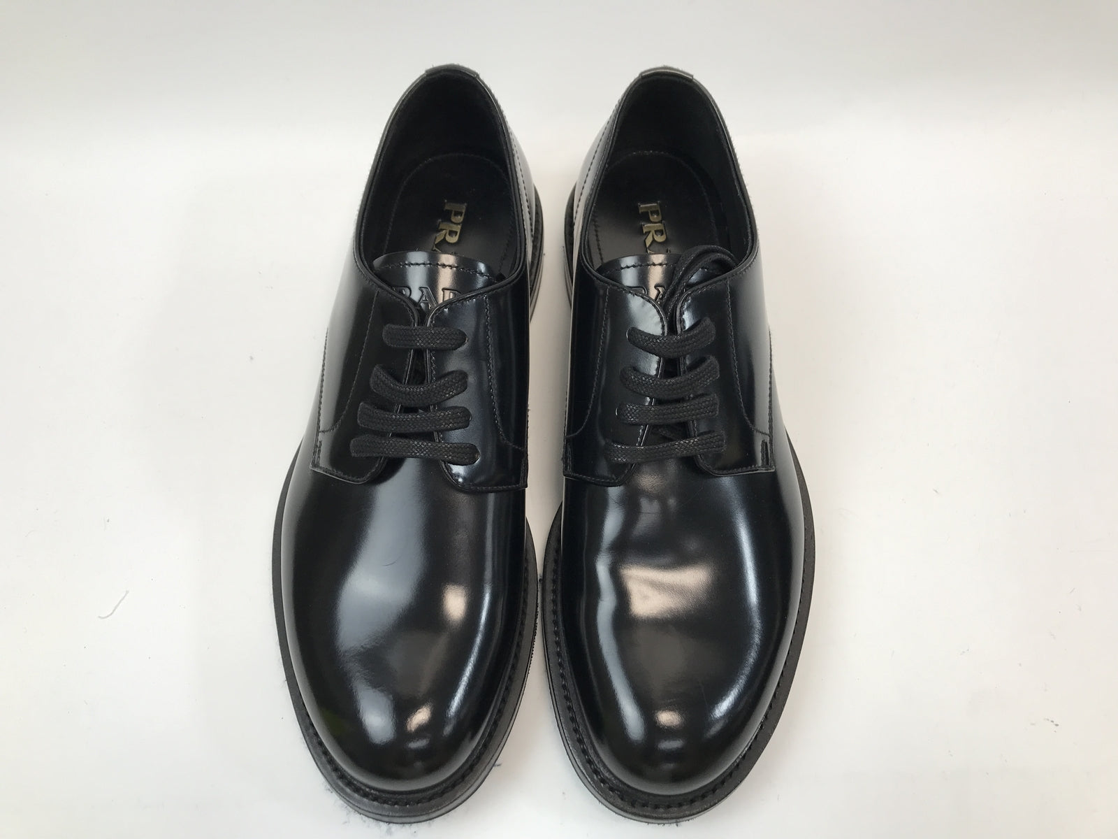 PRADA/2EB198/レースアップシューズ/7/黒