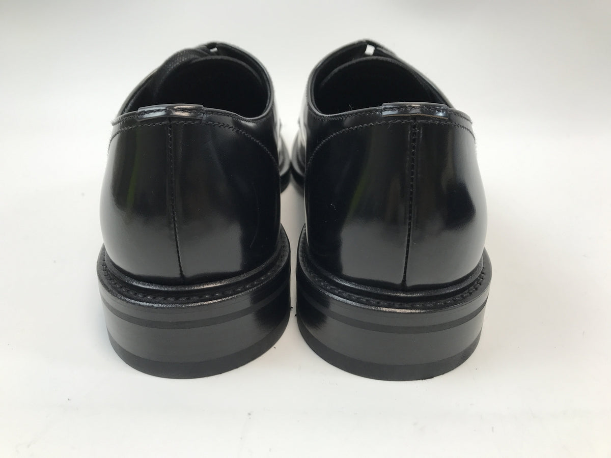 PRADA プラダ 2EB198 レースアップシューズ 表記サイズ7 ブラック 25.5cm (US7 1/2 UK7 EU41)