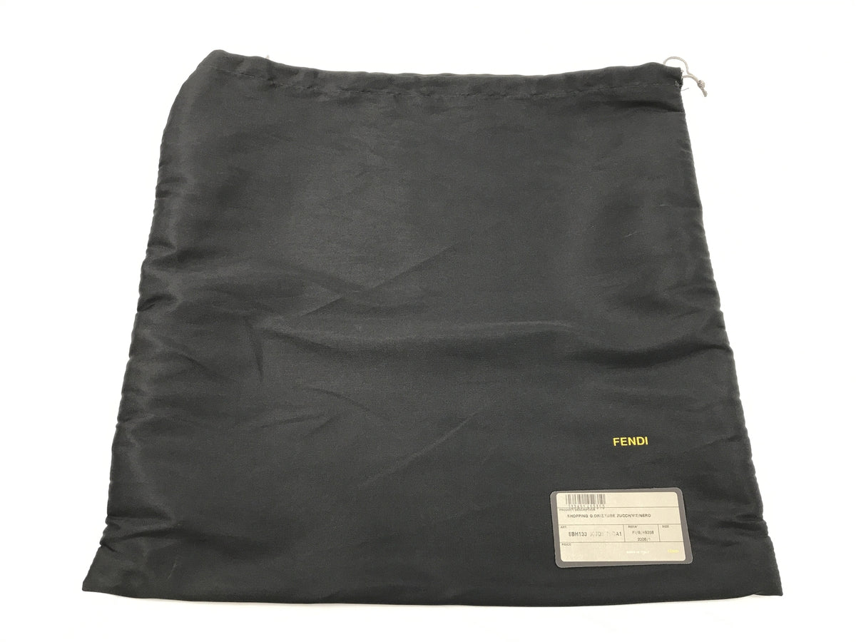 FENDI FF柄 ズッキーノ 黒 8BH133