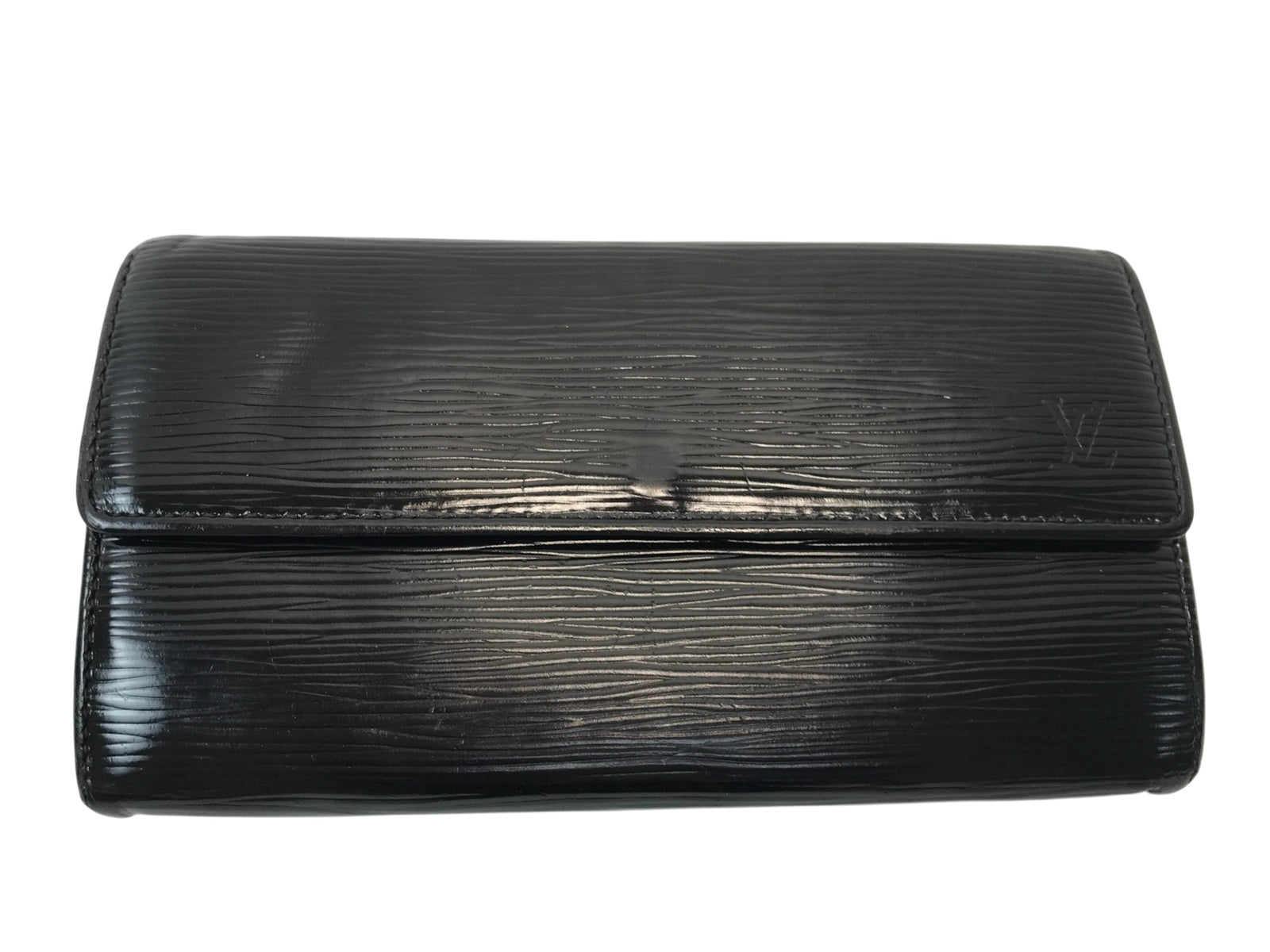LV エピ ポルトフォイユ・サラ ノワール M63742/CA4089 M63742