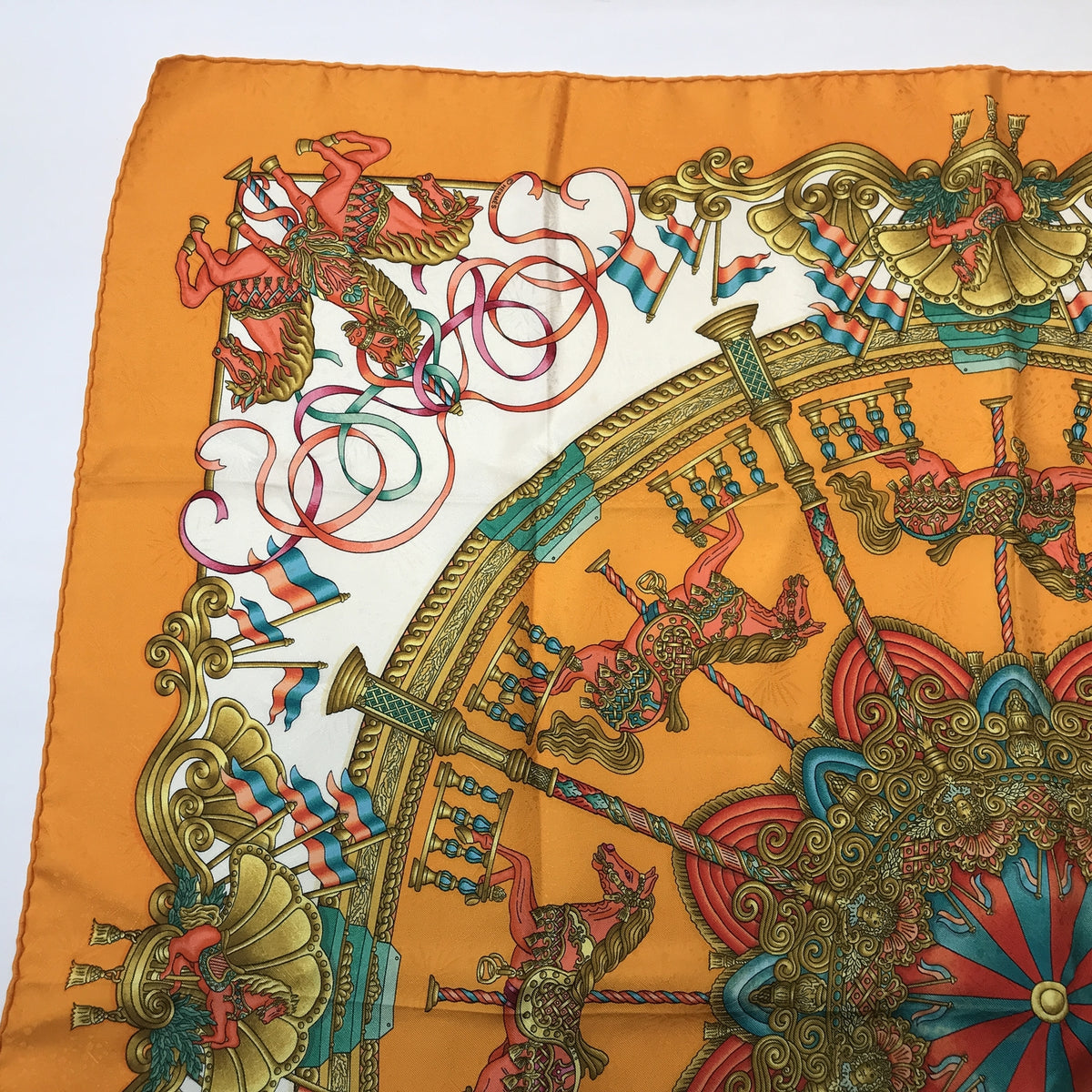 HERMES カレ90 LUNA PARK