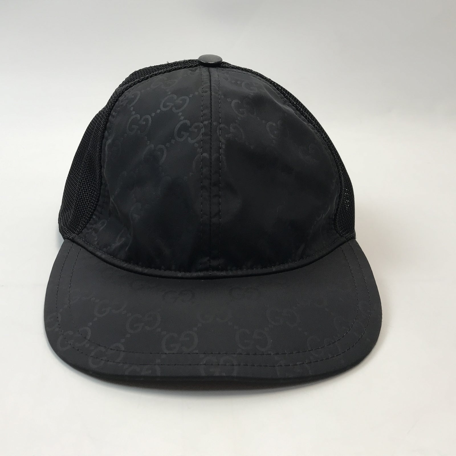 GUCCI GGナイロンベースボールキャップ BLK