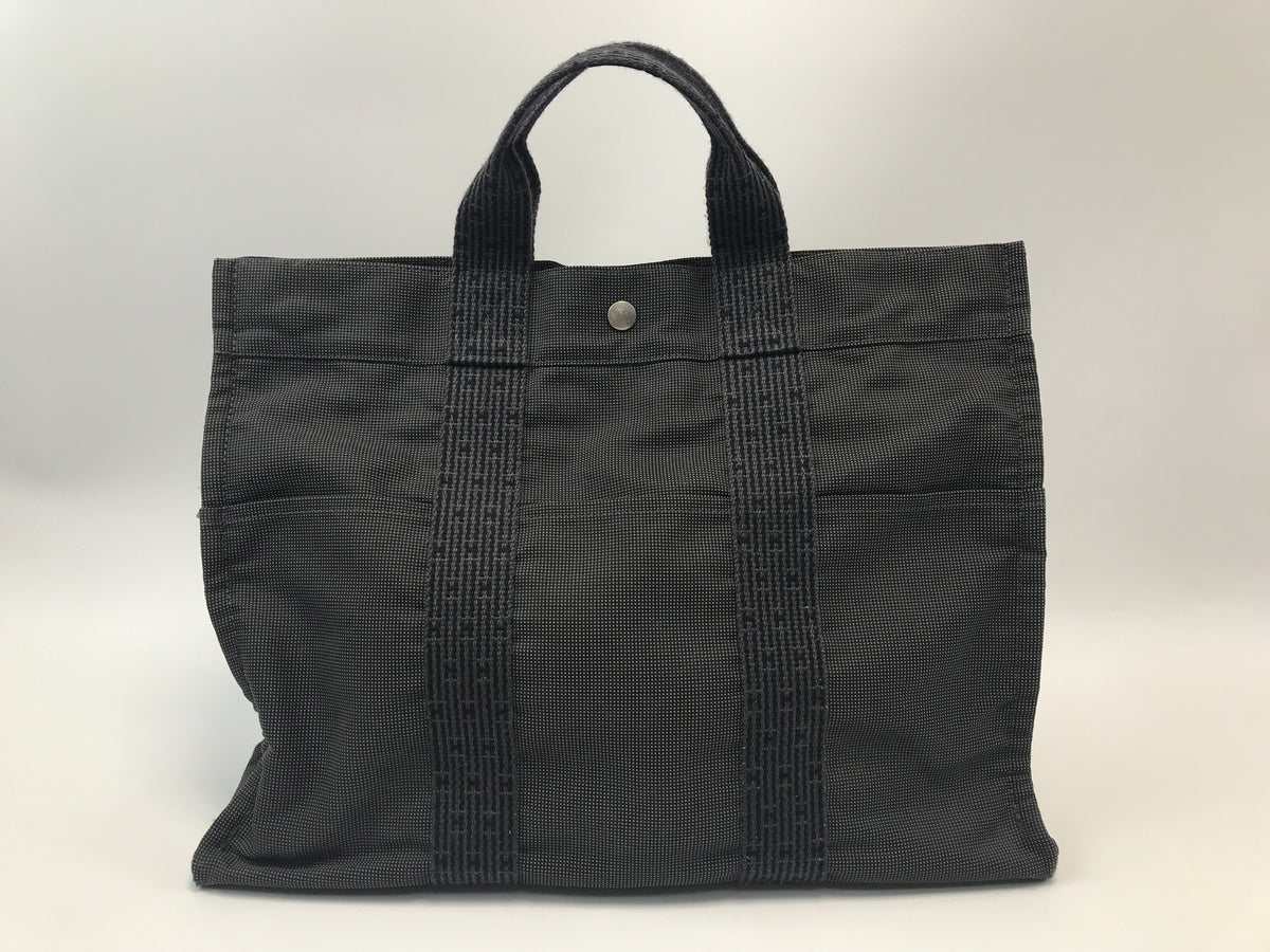 HERMES/エールライン/トートバッグ