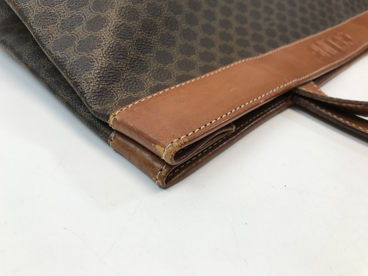 CELINE マカダム トートバッグ