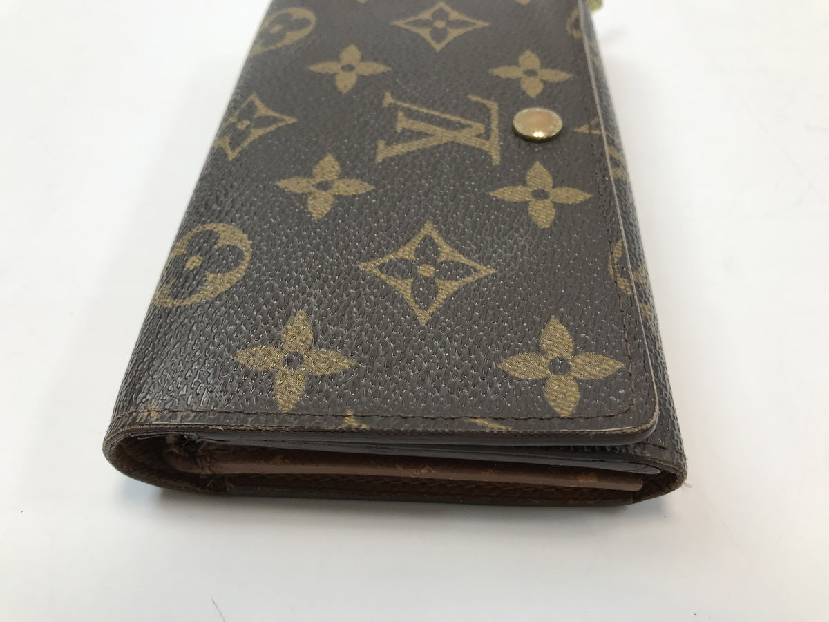LV/ポルトフォイユ トレゾール/モノグラム M61736