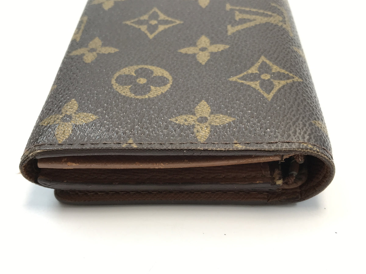 LV/ポルトフォイユ トレゾール/モノグラム M61736