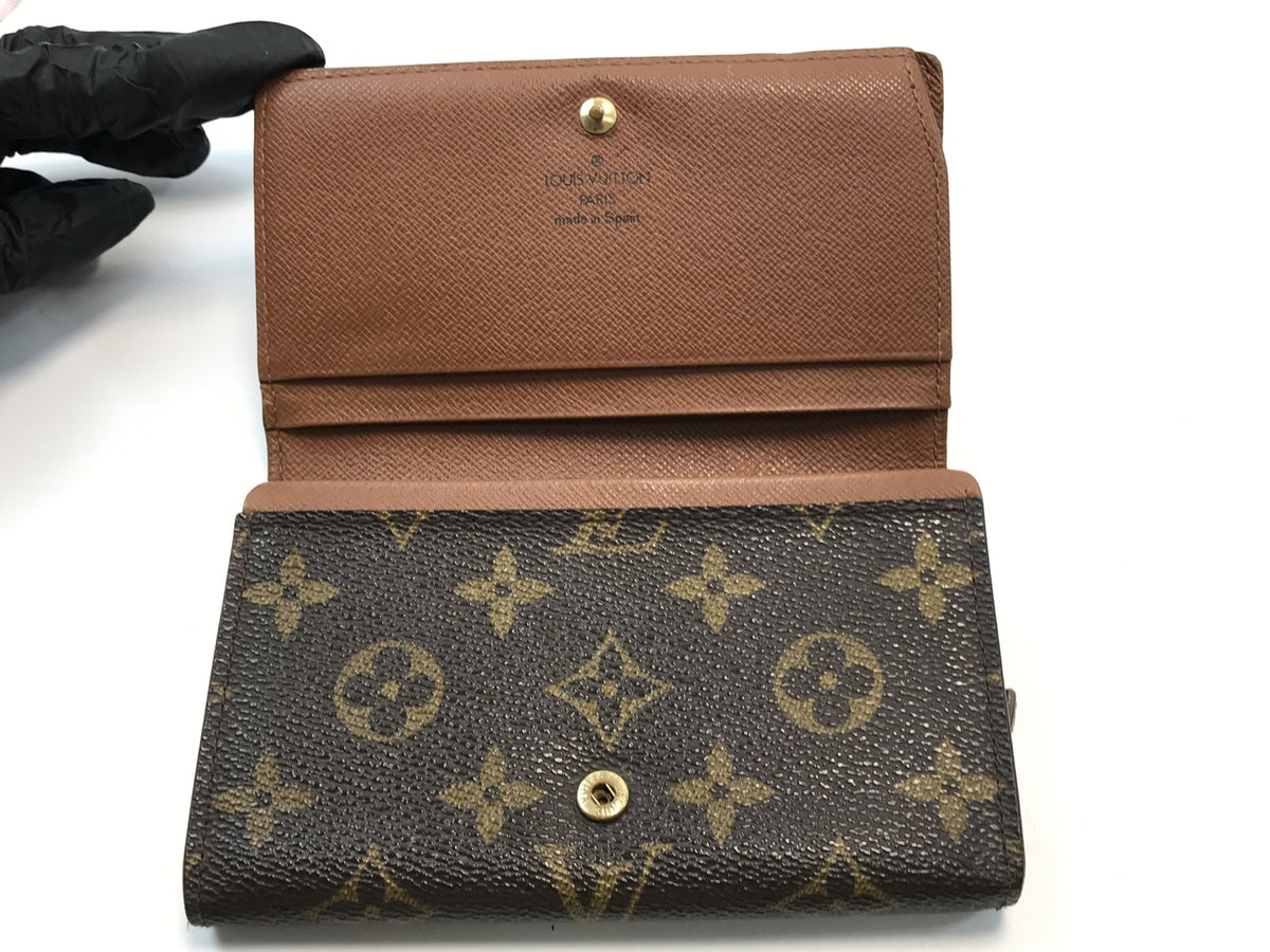 LV/ポルトフォイユ トレゾール/モノグラム M61736