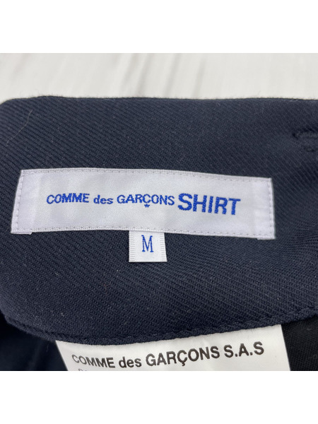 COMME des GARCONS SHIRT/18SS/サイドカットオフバルーンハーフパンツ/M