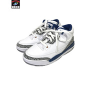 NIKE/PS Air Jordan 3 Retro/True Blue and Copper/DM0966-148/20ｃｍ/ナイキ/白/ホワイト/タグ付き/レディース/靴/スニーカー/シューズ