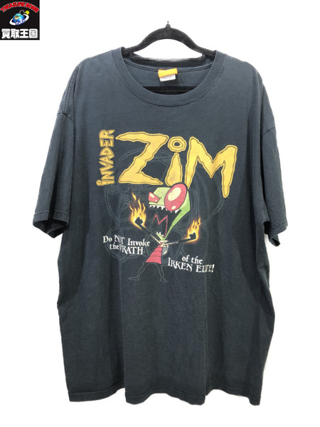 OLD Invader Zim lrken Elite Wrath Tシャツ XL 00s　黒
