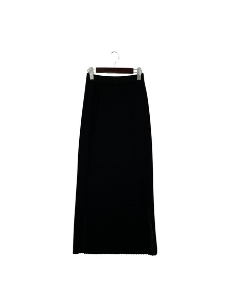 MameKurogouchiFloral Jacquard Knitted I-Line Skirt（1）