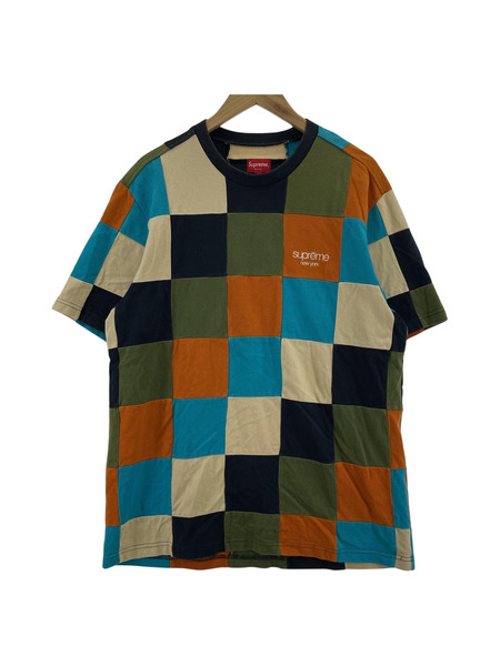Supreme 18AW Patchwork Pique Tee M