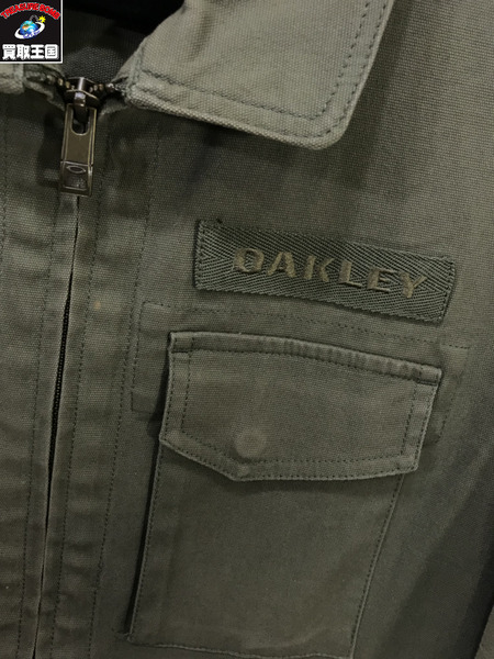 OAKLEY ミリタリージップジャケット S 00s～ オークリー カーキ