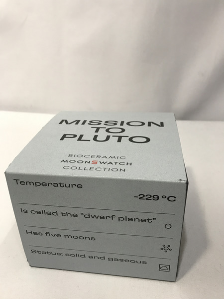 OMEGA×Swatch/Mission to Pluto/ムーンスウォッチ/SO33M101