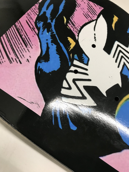 HUF ブラックコスチューム スパイダーマン スケートボード デッキ