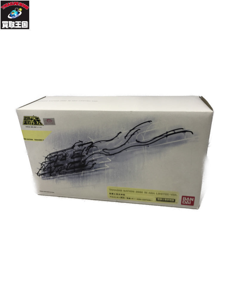 聖闘士聖衣神話 アリエスシオン(冥衣)/教皇シオン ASIA EDITION 聖闘士星矢 フィギュア/グッズ