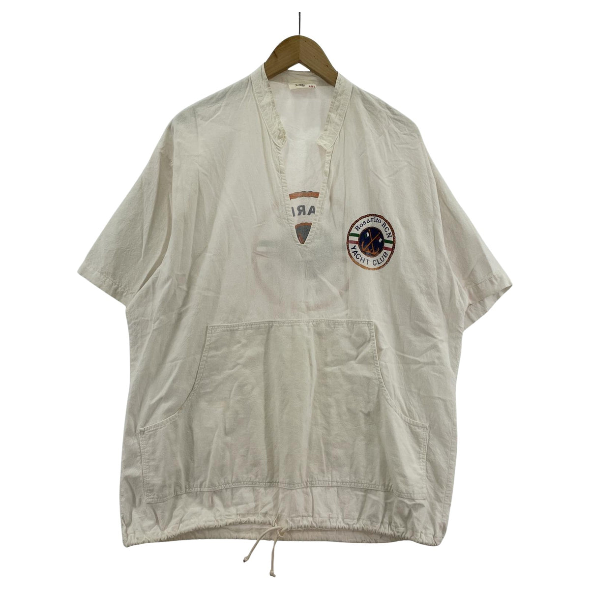 その他トップス 80/90's Used ヨットシャツ マリンシャツ 白 X ホワイト