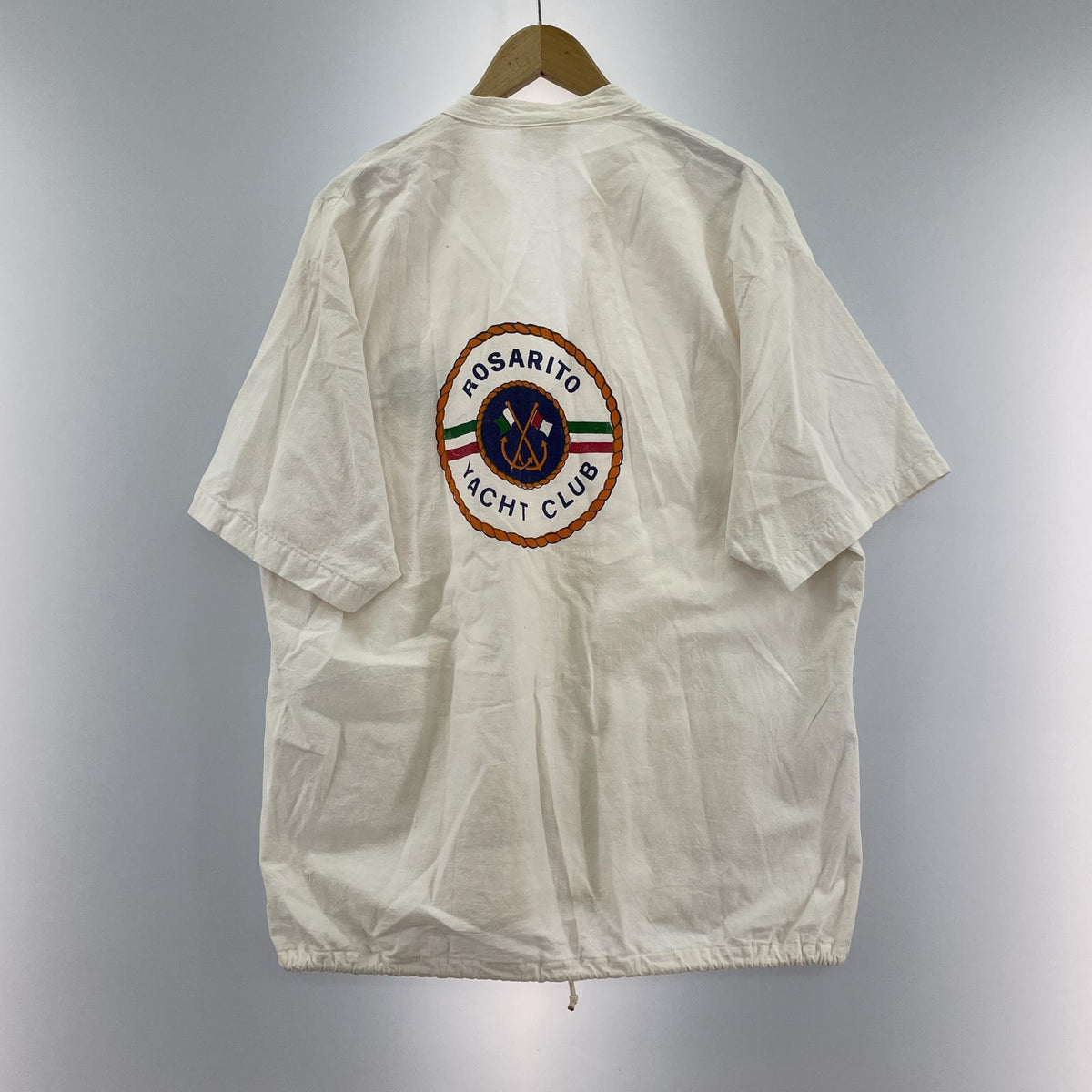 その他トップス 80/90's Used ヨットシャツ マリンシャツ 白 X ホワイト