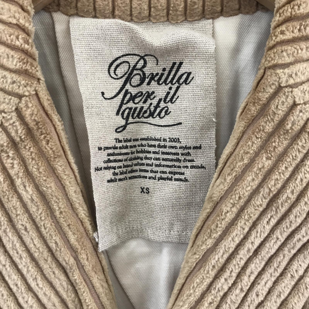 その他アウター BRILLA per il gusto ﾀﾞﾌﾞﾙﾌﾞﾚｽﾄｺｰﾃﾞｭﾛｲｼﾞｬｹｯﾄ ベージュ
