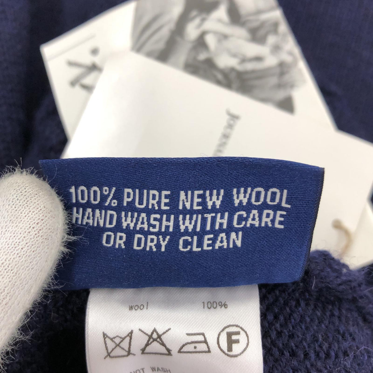その他トップス GUERNSEY WOOLLENS ニットカットソー 紺 38