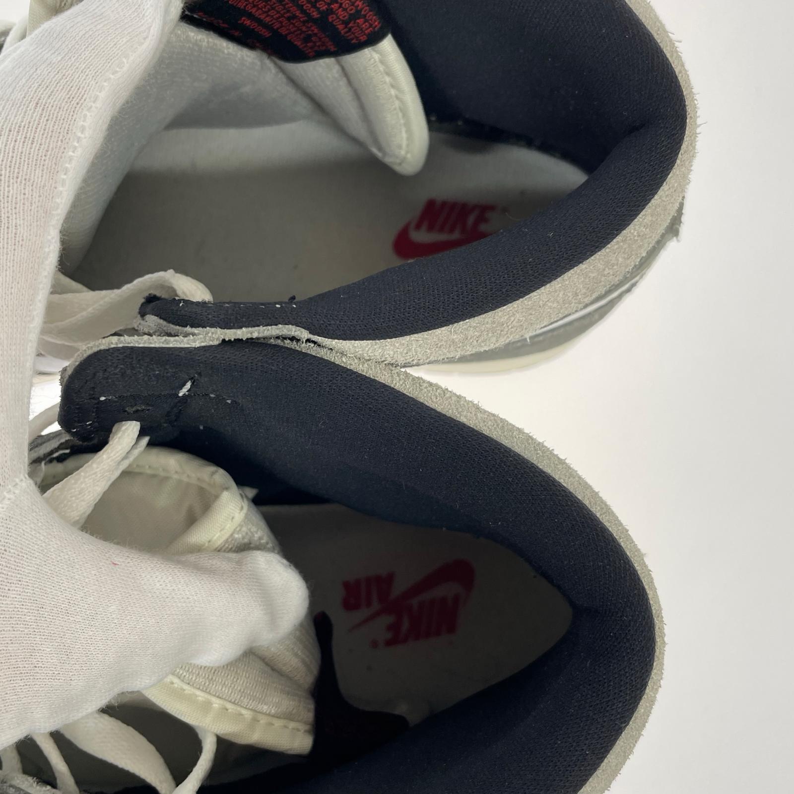 スニーカー Nike Air Jordan 1 Retro High OG Black and Smoke Grey US12 30cm (US12 UK11 1/2 EU50)