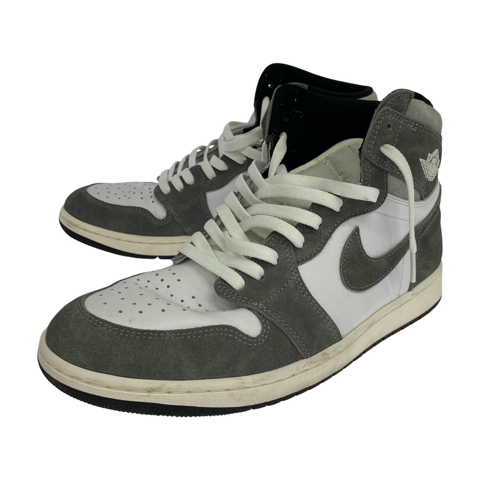 スニーカー Nike Air Jordan 1 Retro High OG Black and Smoke Grey US12 30cm (US12 UK11 1/2 EU50)