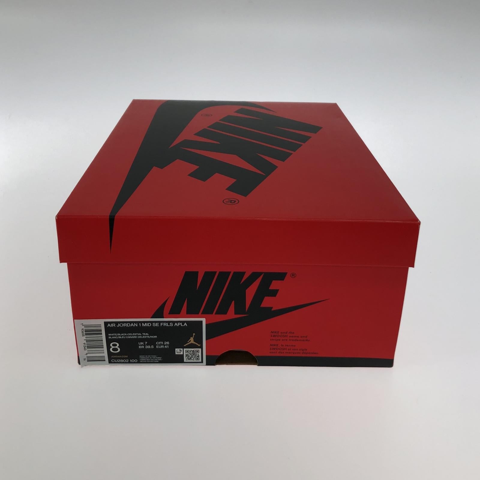 スニーカー NIKE FACETASM Air Jordan 1 Mid White/Navy (26) 26cm (US8 UK7 1/2 EU42)