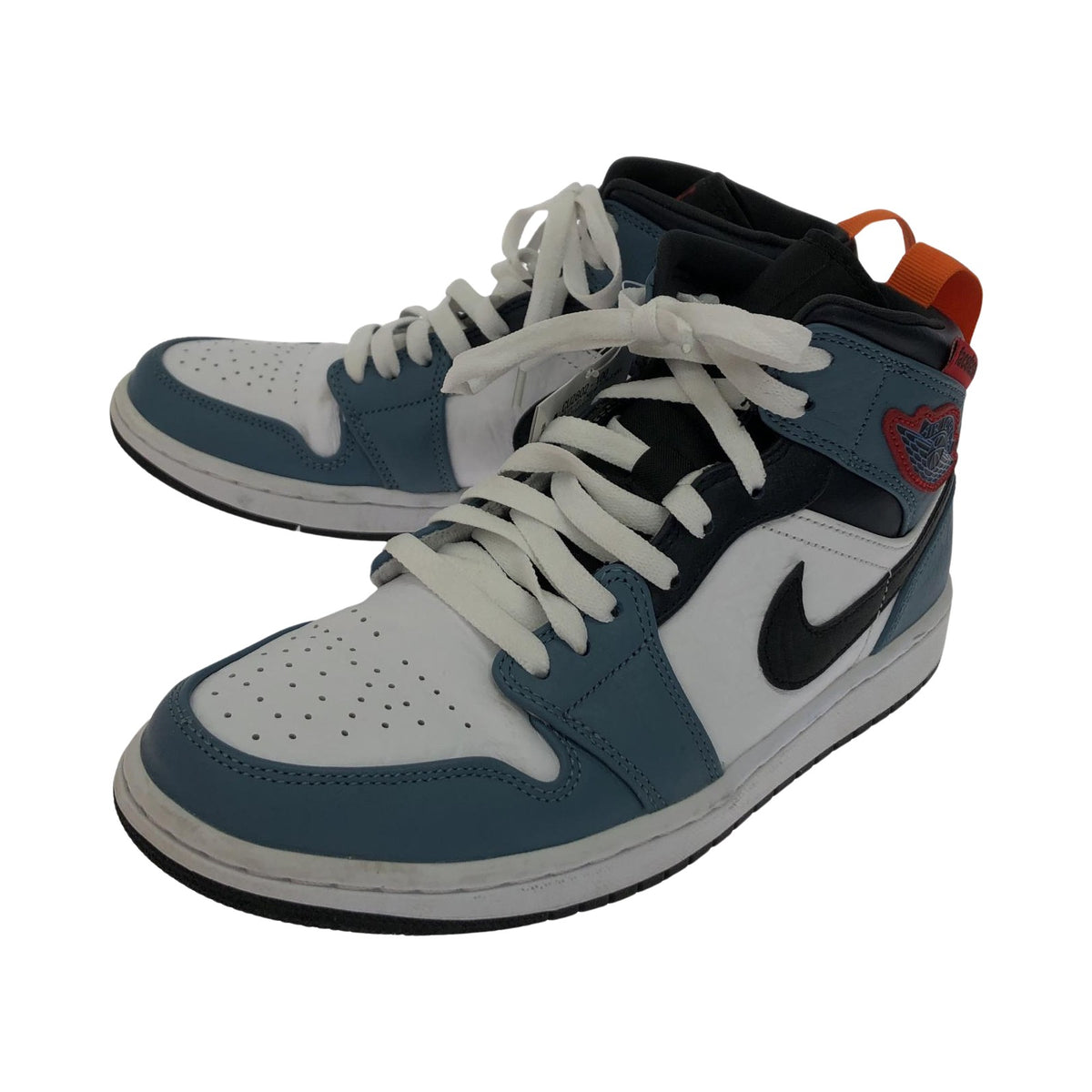 スニーカー NIKE FACETASM Air Jordan 1 Mid White/Navy (26) 26cm (US8 UK7 1/2 EU42)