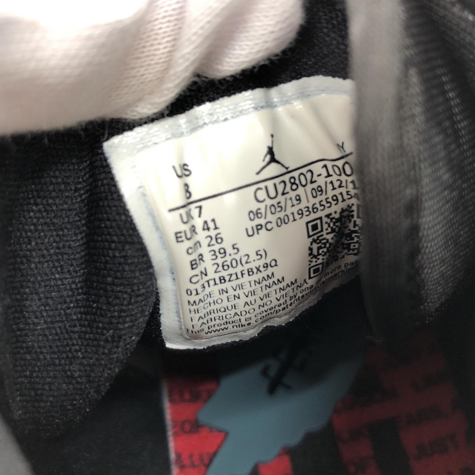 スニーカー NIKE FACETASM Air Jordan 1 Mid White/Navy (26) 26cm (US8 UK7 1/2 EU42)