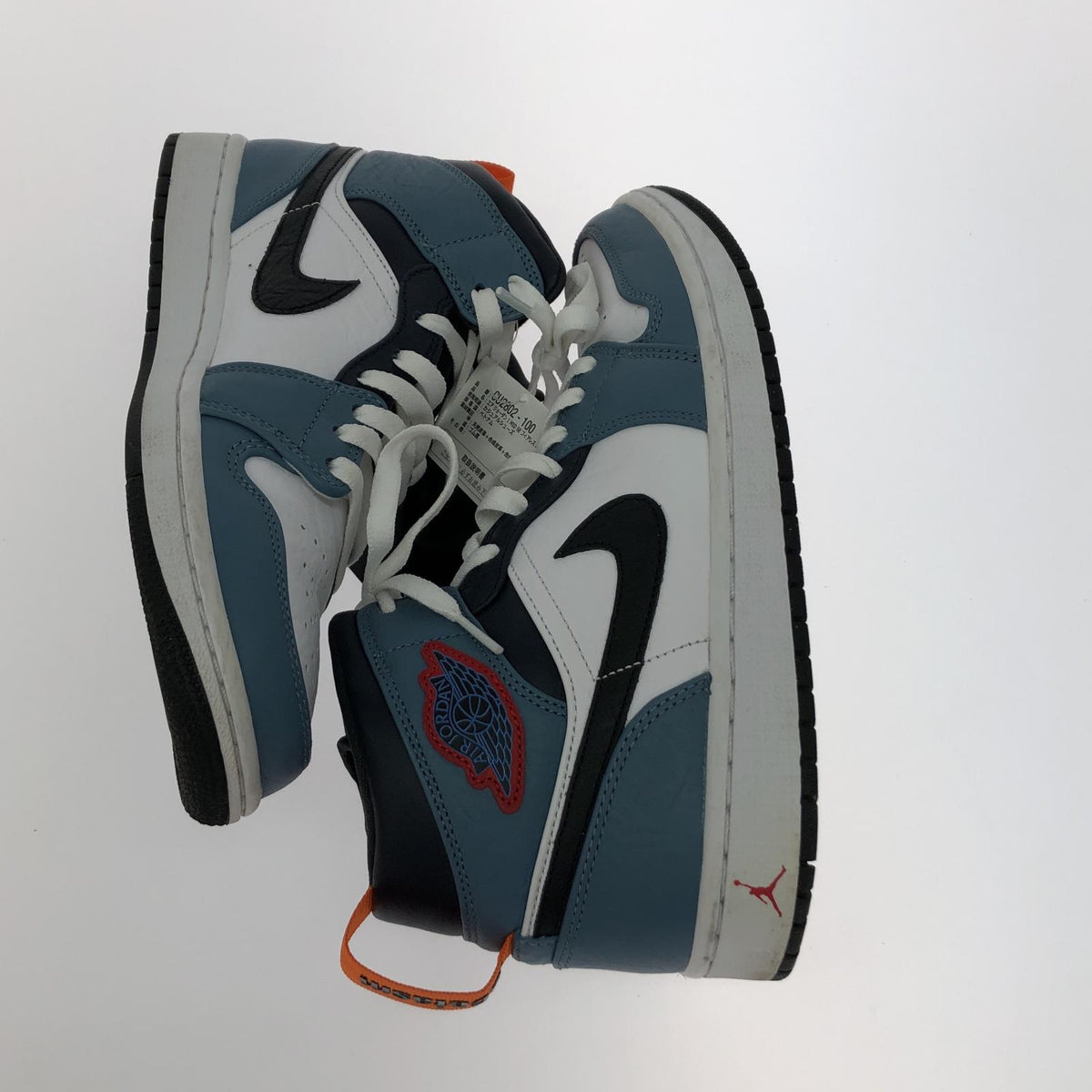 スニーカー NIKE FACETASM Air Jordan 1 Mid White/Navy (26) 26cm (US8 UK7 1/2 EU42)