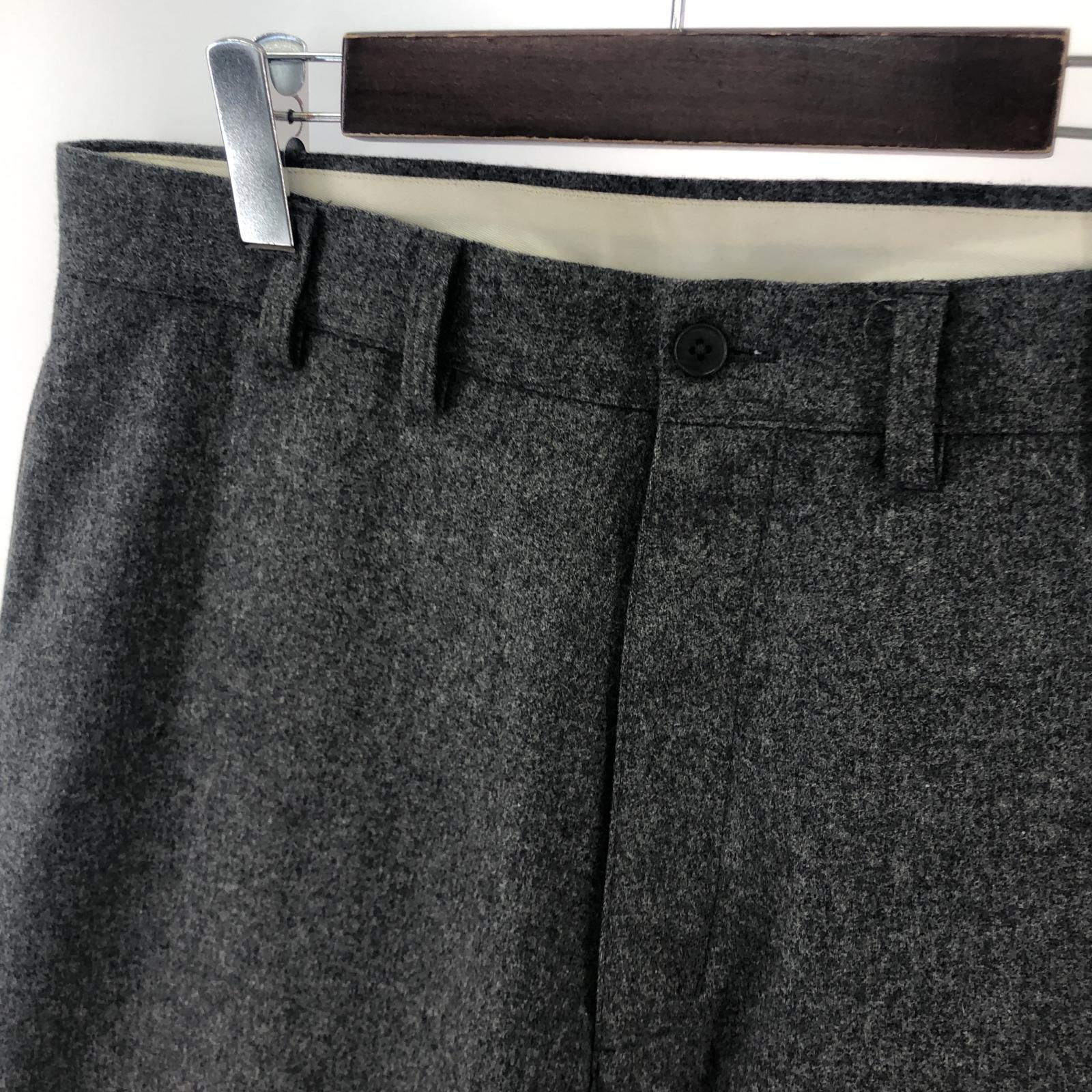 パンツ Eddie Bauer ブラックタグコレクション トラウザー フランネル L グレー