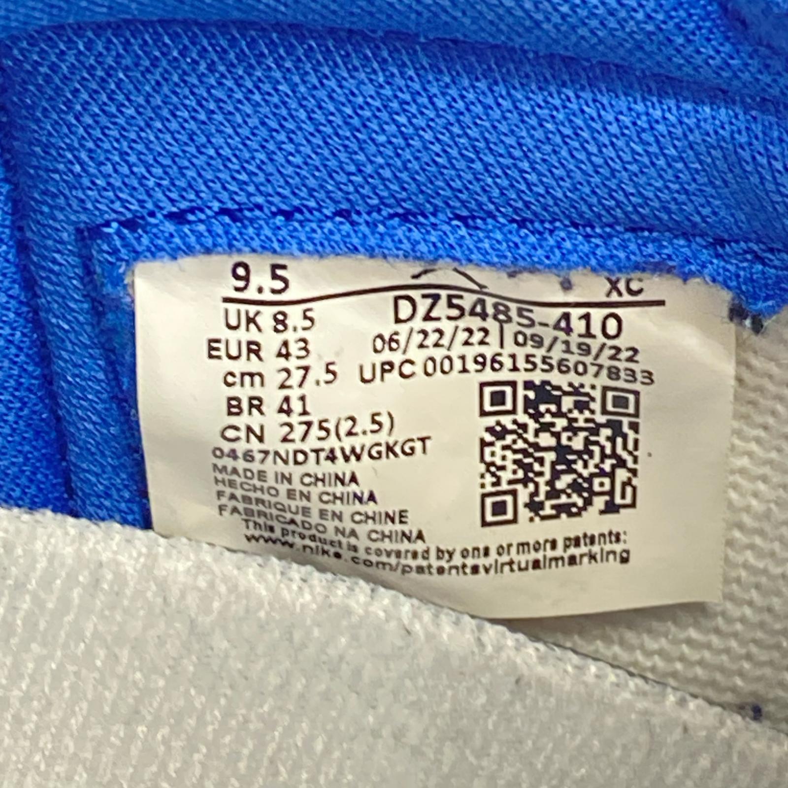 スニーカー NIKE Air Jordan 1 High OG True Blue 27.5cm (US9 1/2 UK9 EU45)