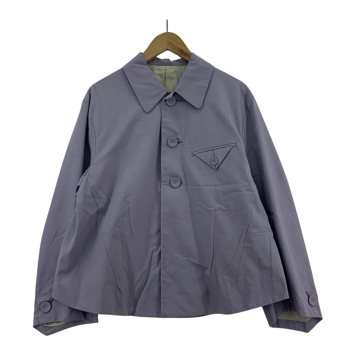 その他アウター BUTTON JACKET 紫 (1) 1 パープル