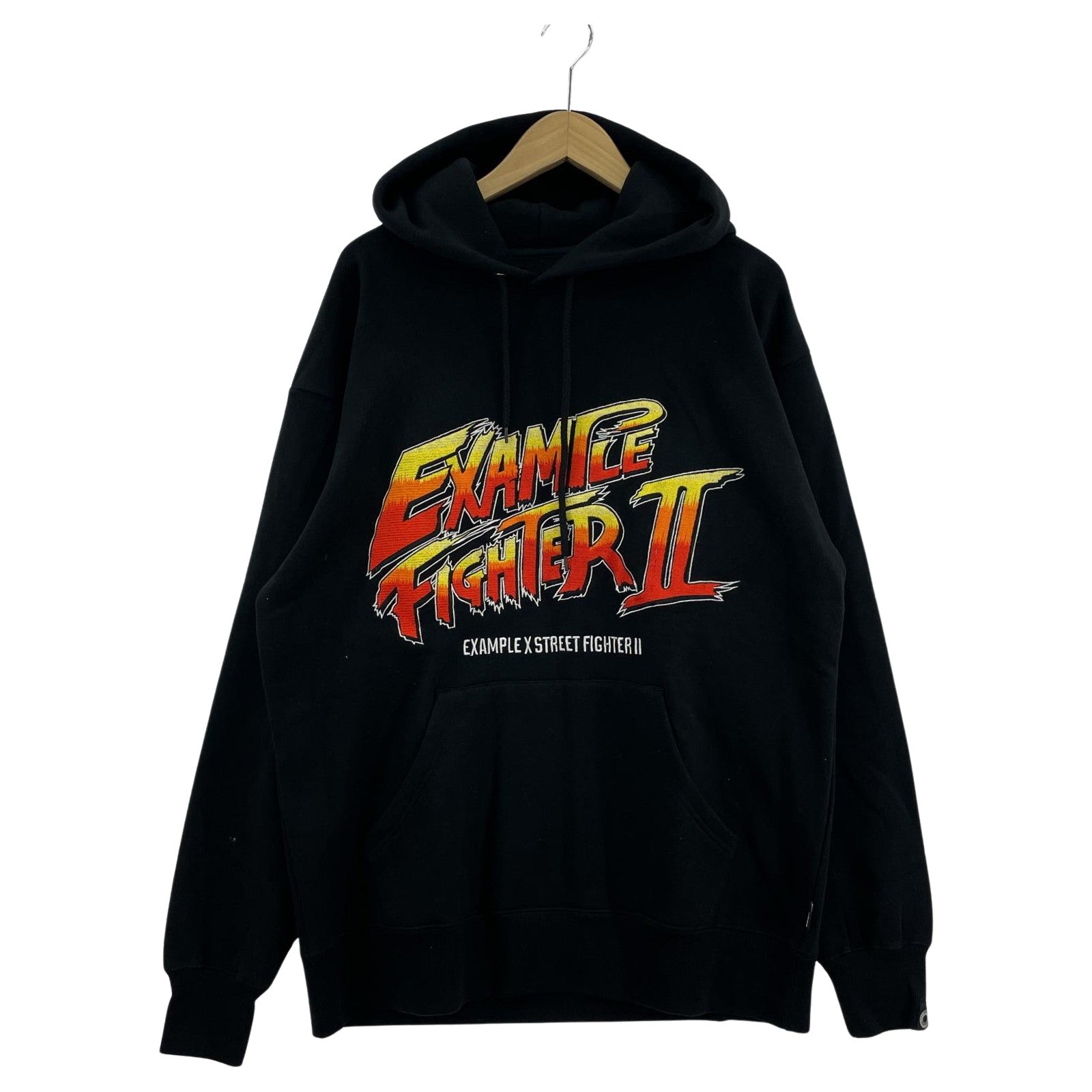 パーカー ×STREET FIGHTER II コラボパーカー XL ブラック