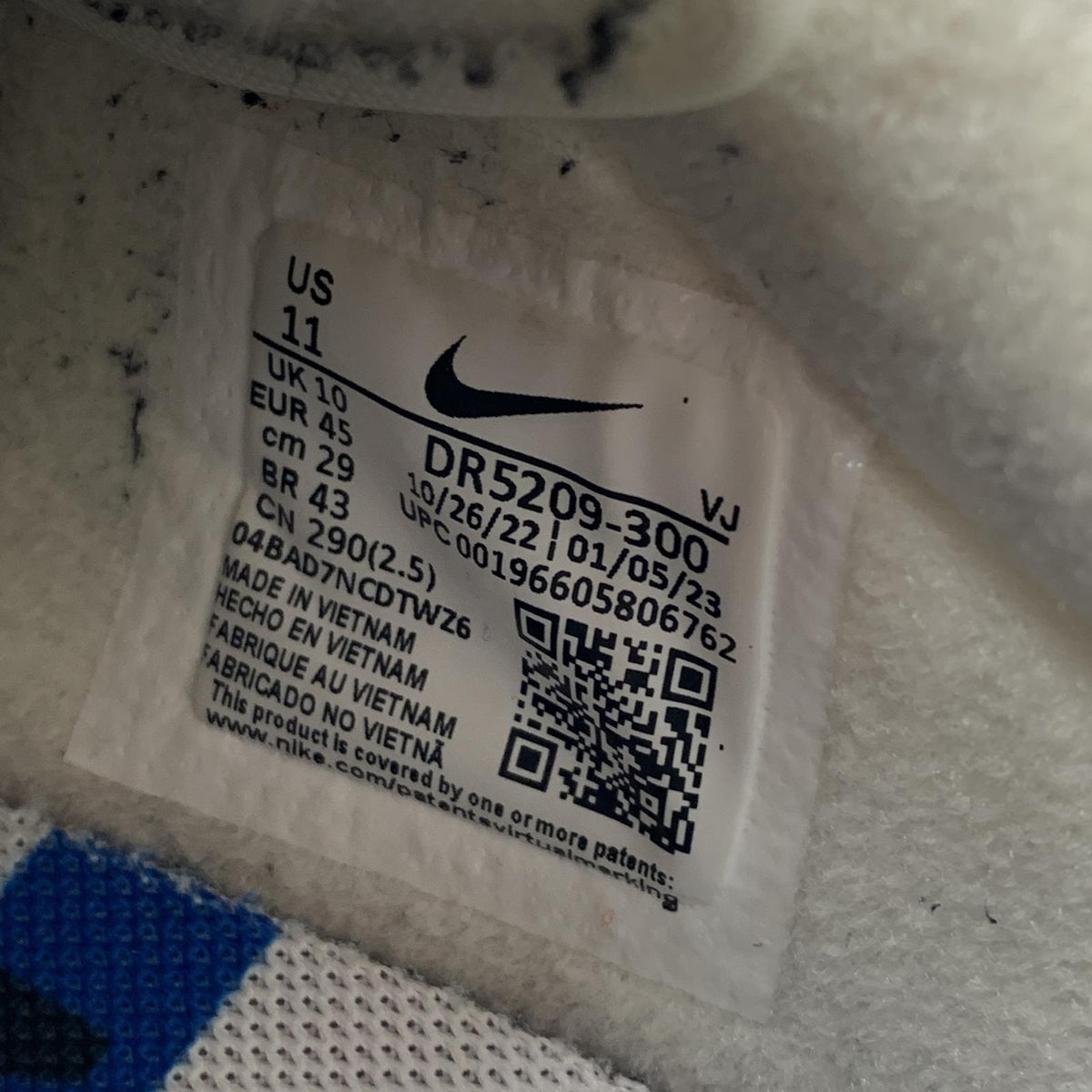 スニーカー NIKE×Jean-Paul Gaultier×sacai Vaporwaffle Woven (29) 29cm (US11 UK10 1/2 EU48) マルチカラー