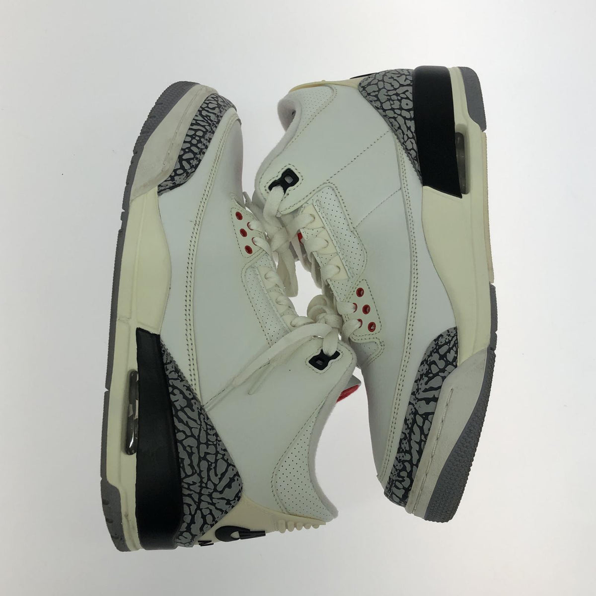スニーカー NIKE Air Jordan 3 Retro White Cement Reimagin 28cm 28cm (US10 UK9 1/2 EU46) ホワイト
